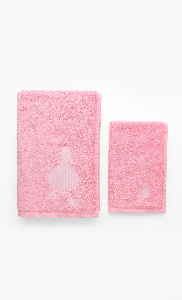 dUCkling Coloured Towel Set - Pink image 2