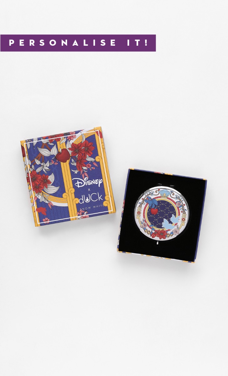 Disney x dUCk Snow White - Compact Mirror (Personalise It)