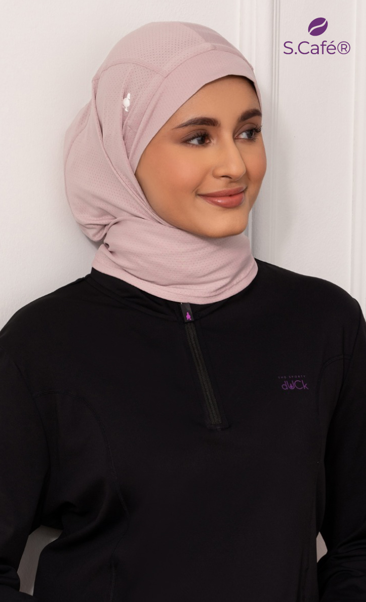 The Sporty dUCk Active Scarf in Rosy