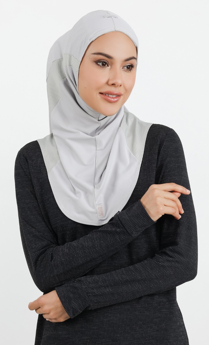 Instant Active Hijab 2.0 in Grey