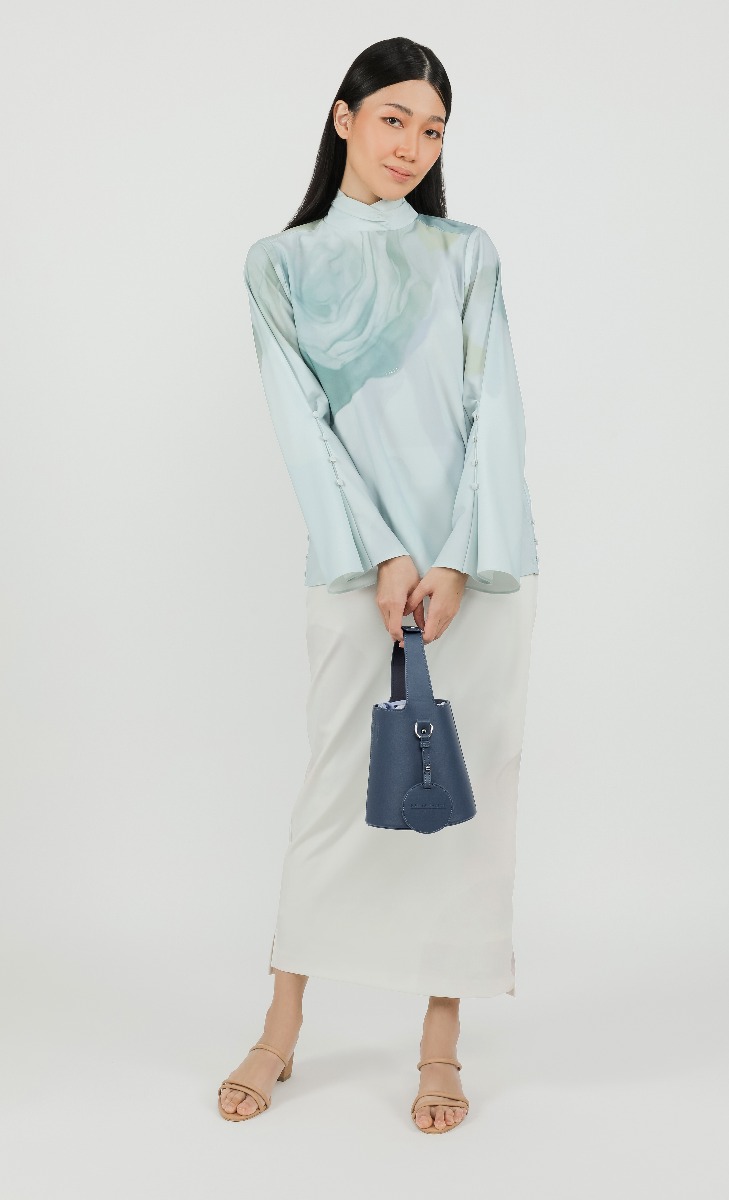 Bucket Bag in Classic Blue image 2
