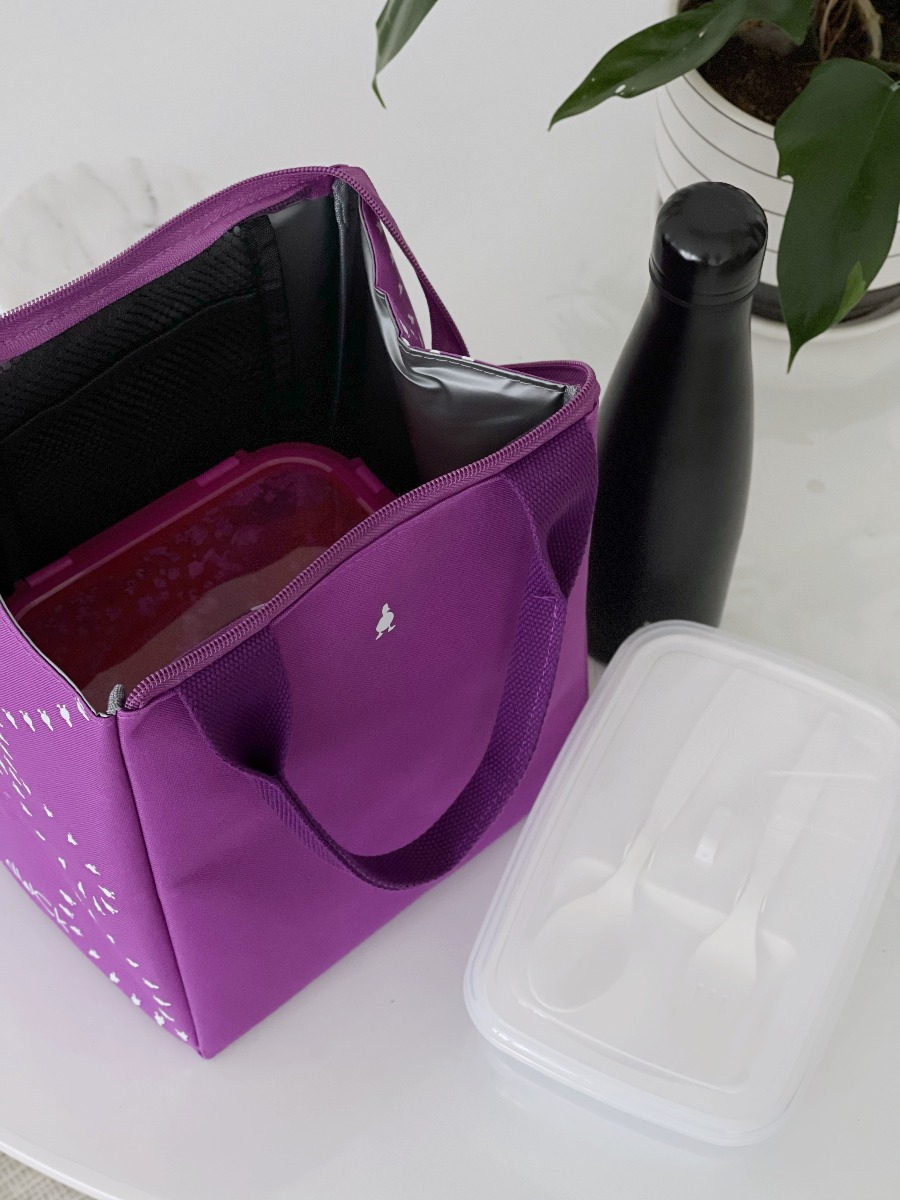 Lunch Bag in Purple image 2