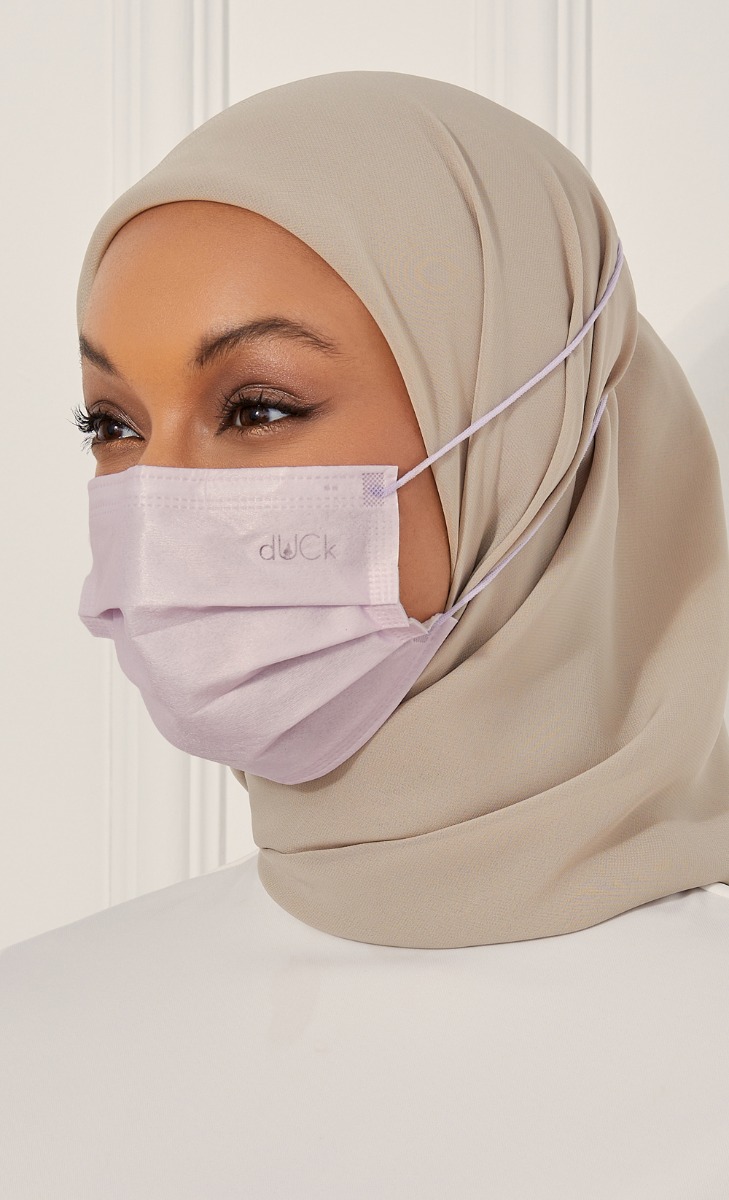 Mask Do It! Disposable Face Mask (Head-loop) in Lavender