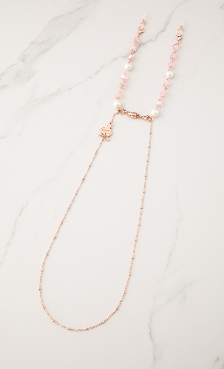 The Amazing Duo dUCk Chain - Rose Gold