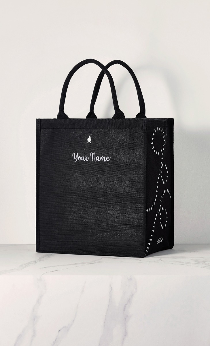 The dUCk Maxi Shopping Bag 2.0 - Classic Black [Personalise It]