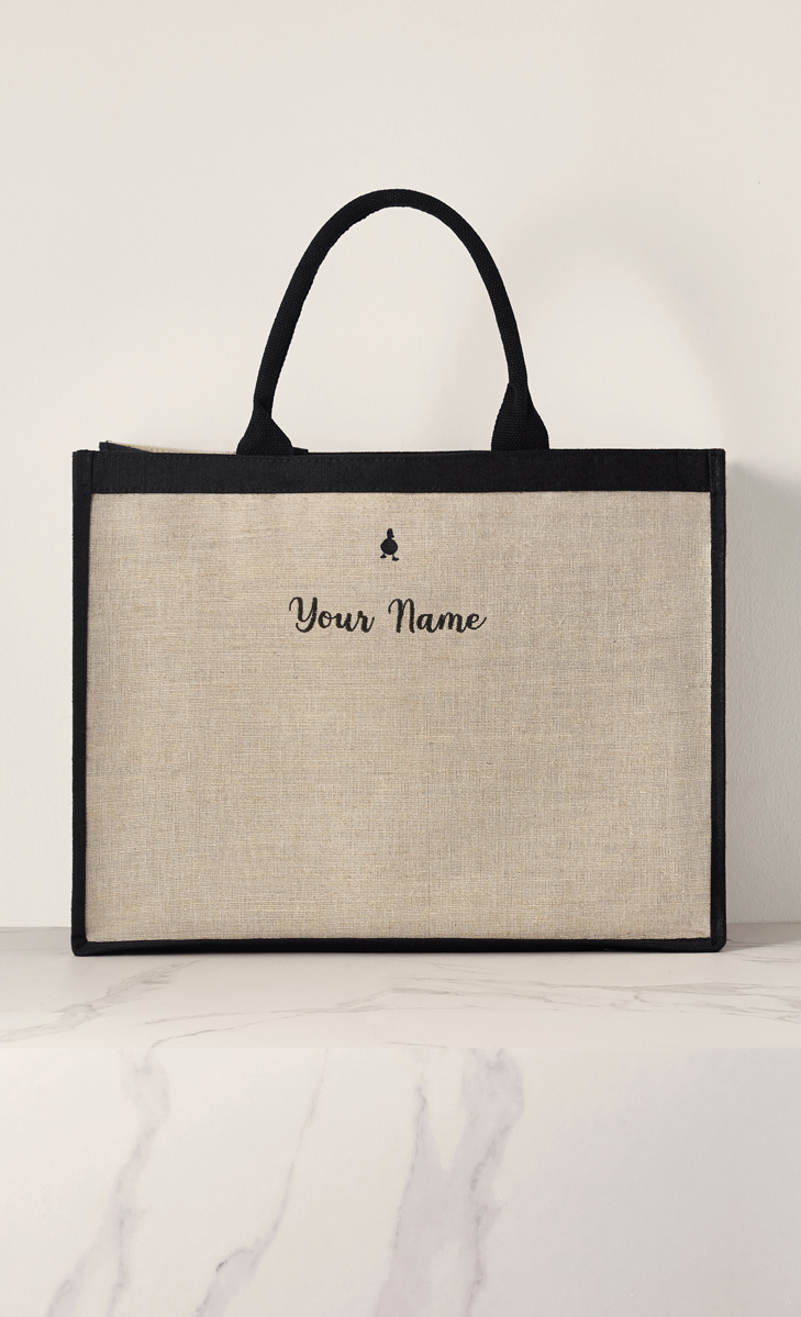 The dUCk Shopping Bag 2.0 - Classic Brown [Personalise It]