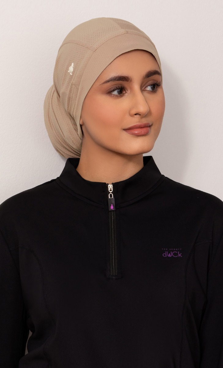 The Sporty dUCk Active Scarf in Nude image 2