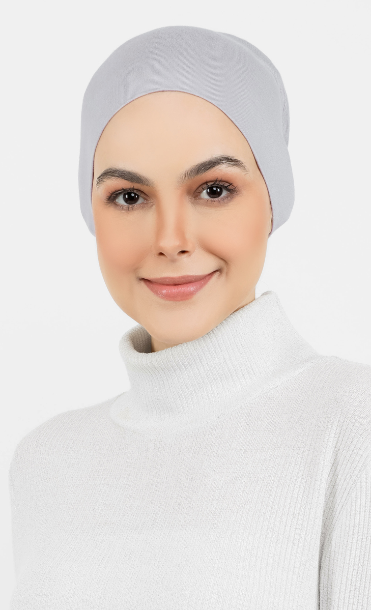 Zurich 2.0 Snowcap Inner Hijab in Grey