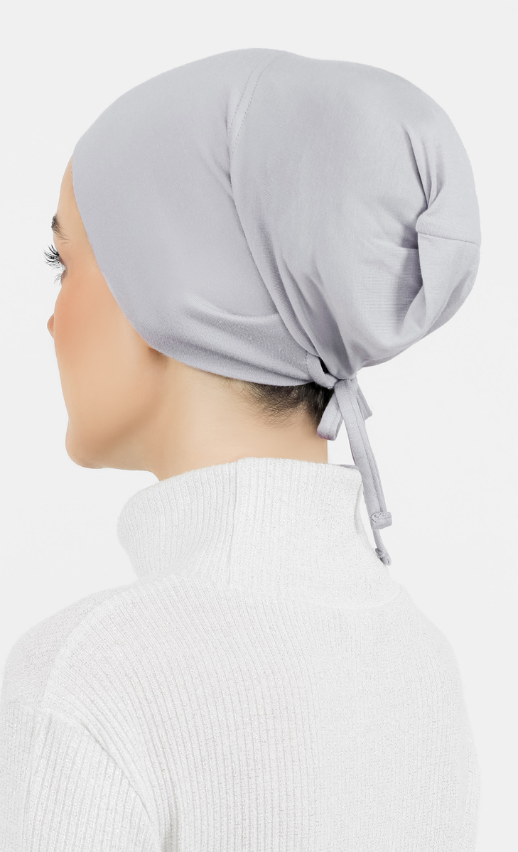 Zurich 2.0 Snowcap Inner Hijab in Grey image 2