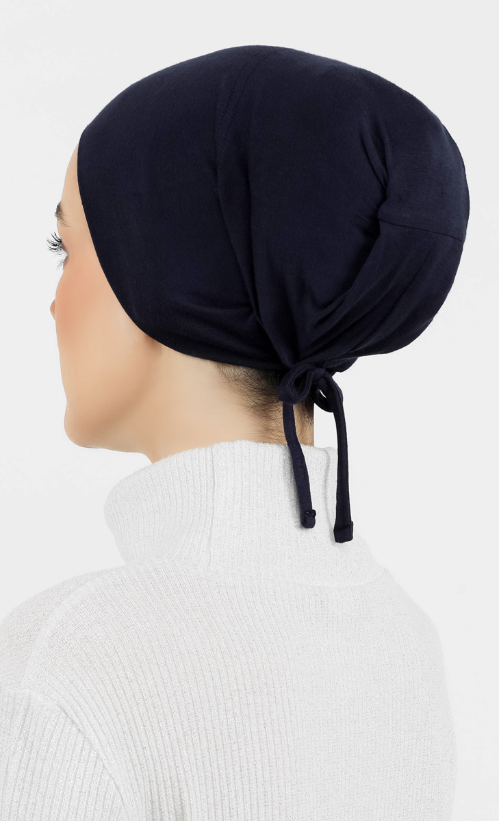 Zurich 2.0 Snowcap Inner Hijab In Navy image 2